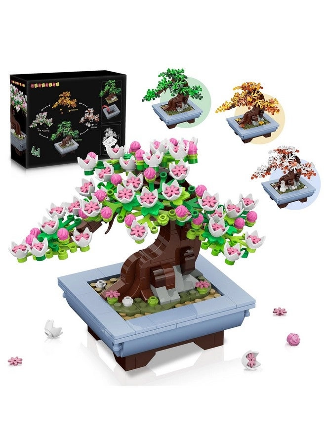 Hogokids Cherry Blossom Flowers Building Set - 584 pcs