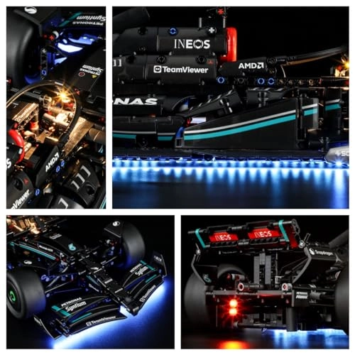 Light Set for 42171 Mercedes-AMG F1 W14 E Performance - USB light kit Battery Powered