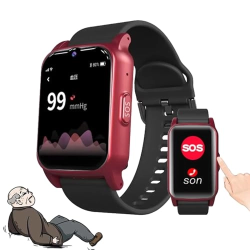 Elderly Fall Detection Smart Watch LTE