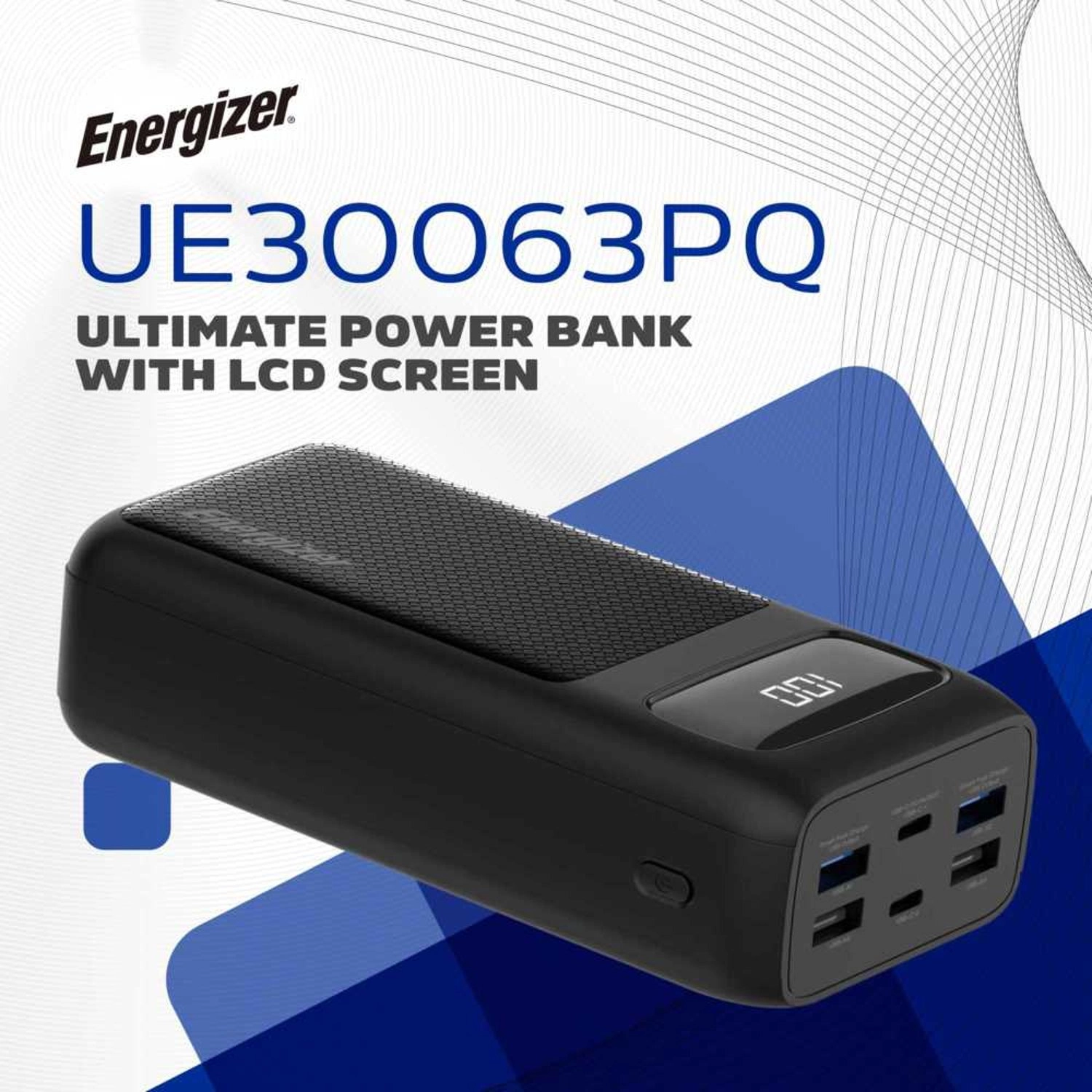 UE30063PQ - 30000mAh 30W 4x USB-A 2x USB-C