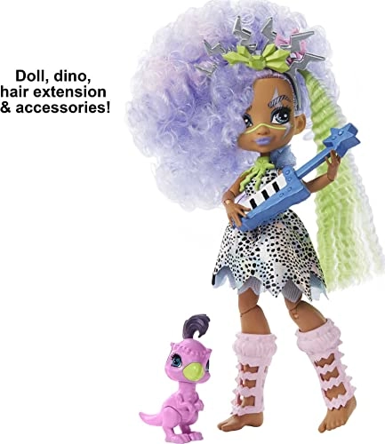 Bashley Doll - 10-inch Lavender Hair with Dino Pet Ages 4+