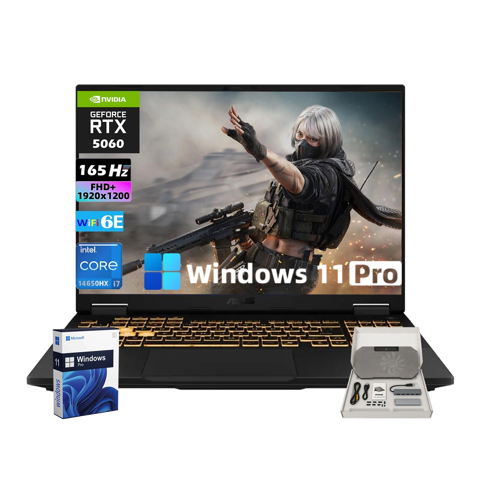 ASUS TUF F16 FA608UP-A16.R95070 - 16'' Ryzen AI 9-270 32GB DDR5 1TB SSD