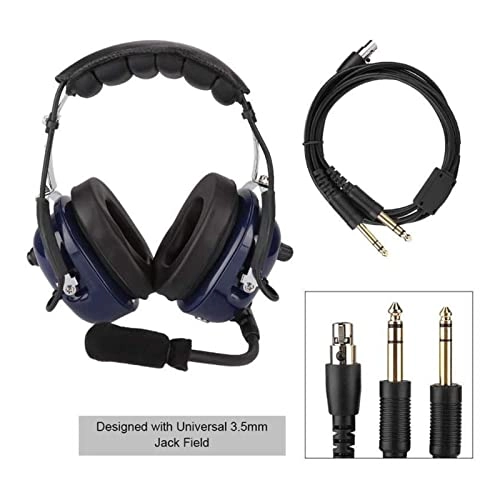 General Aviation Headset 3.5mm-Mini-Jack Microphone