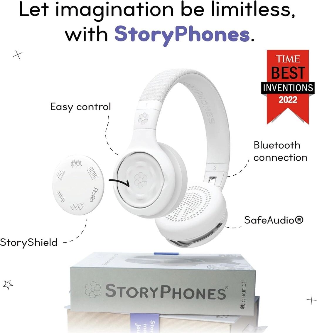 AM-ON-STORYPH-GREY - Wireless Headphone + Zen StoryShield + PlayShield