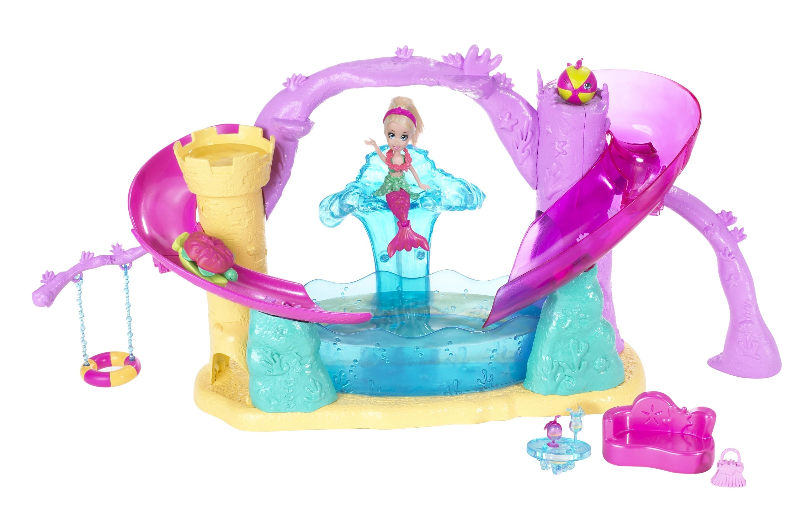 Mattel POLLY POCKET SIRENAS WATER PARK