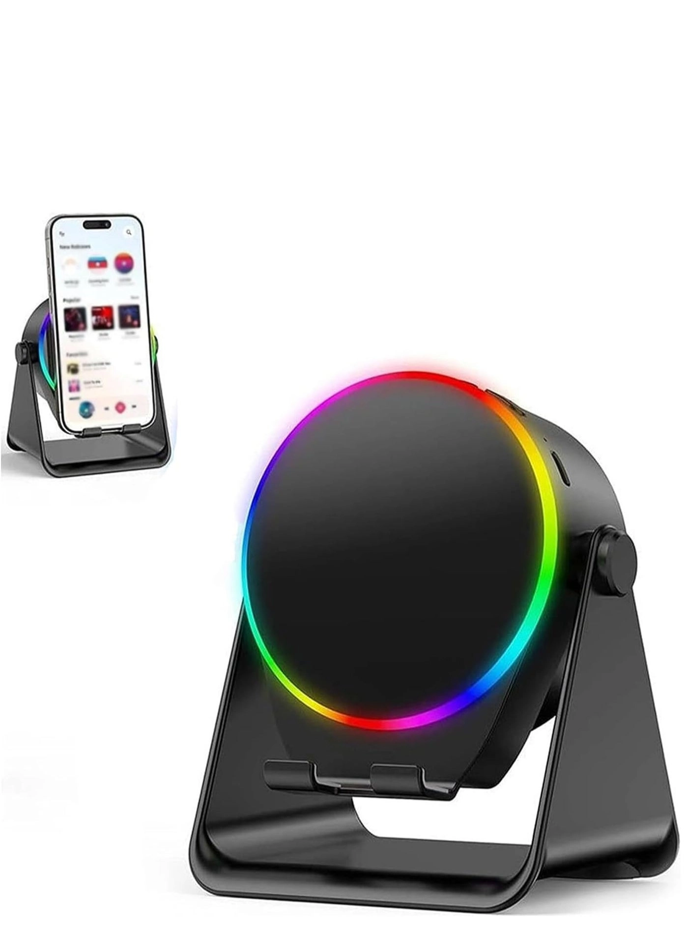 4-in-1 360° Rotating Bluetooth Speaker Stand