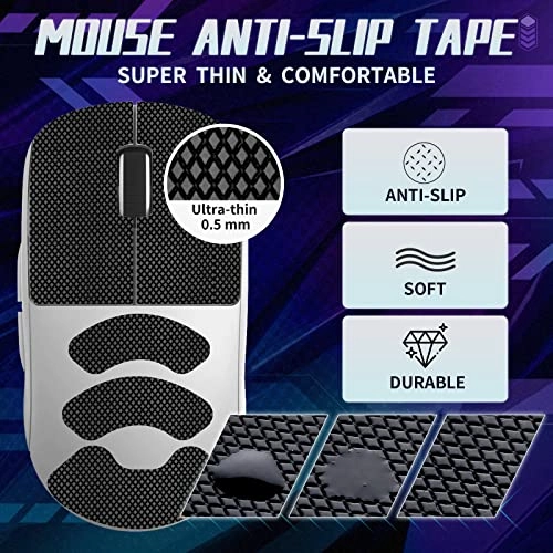 Mouse Grip Tape - 0.5mm Palm Sweat Absorption