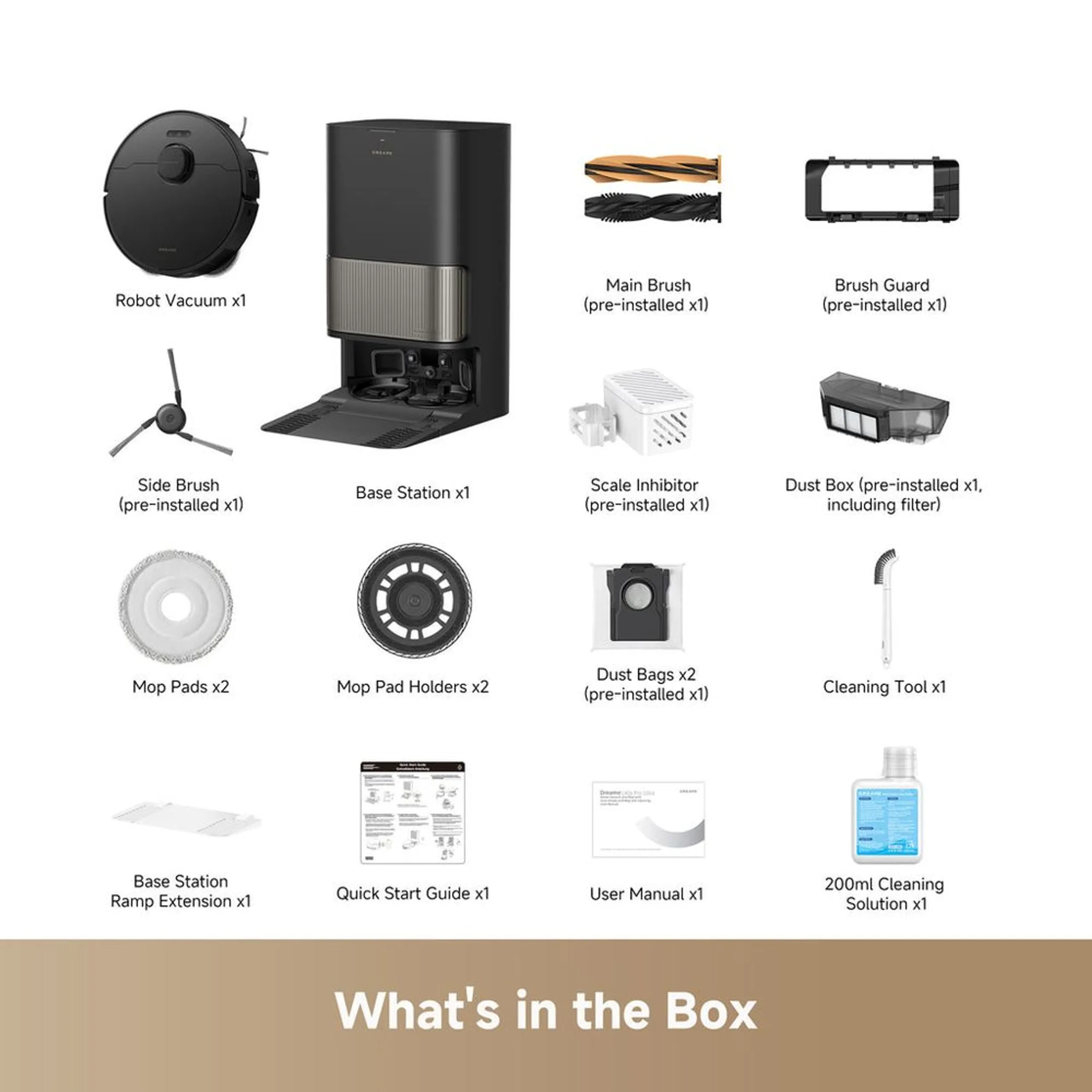 L40s Pro Ultra - Robot Vacuum and Mop Combo Black