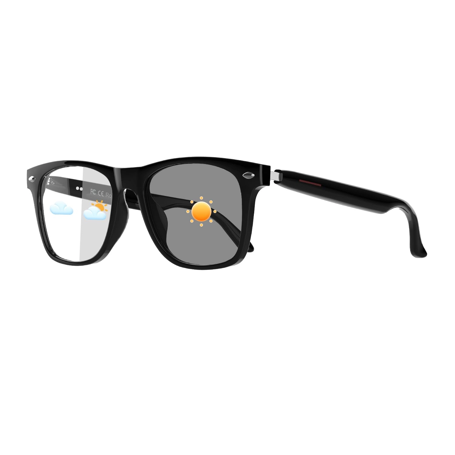 Smart Glasses - Auto-On/Off Bluetooth 5.3 UV400 Protection