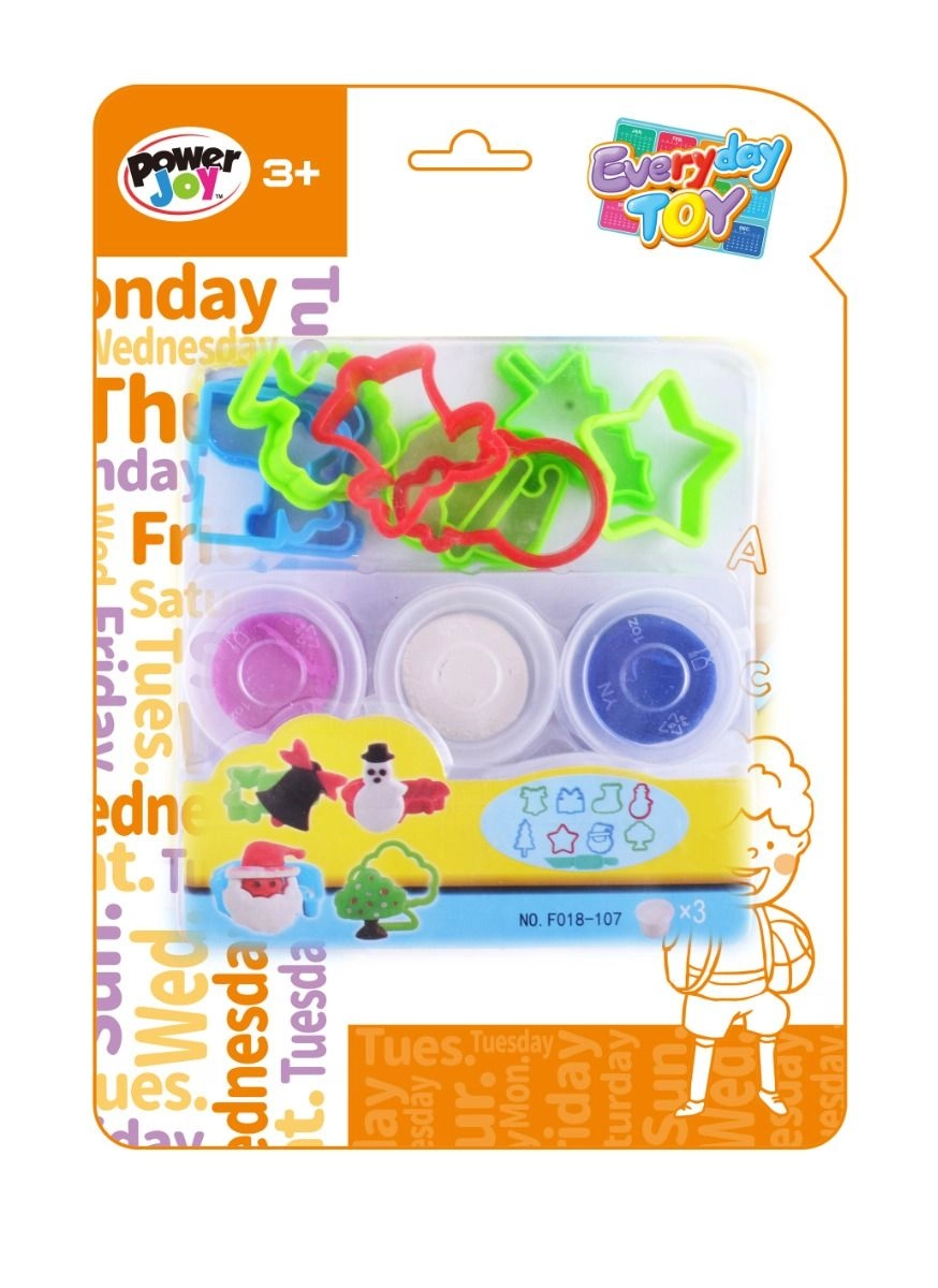 Power Joy Everyday Play Dough - 3+ years 3 pcs