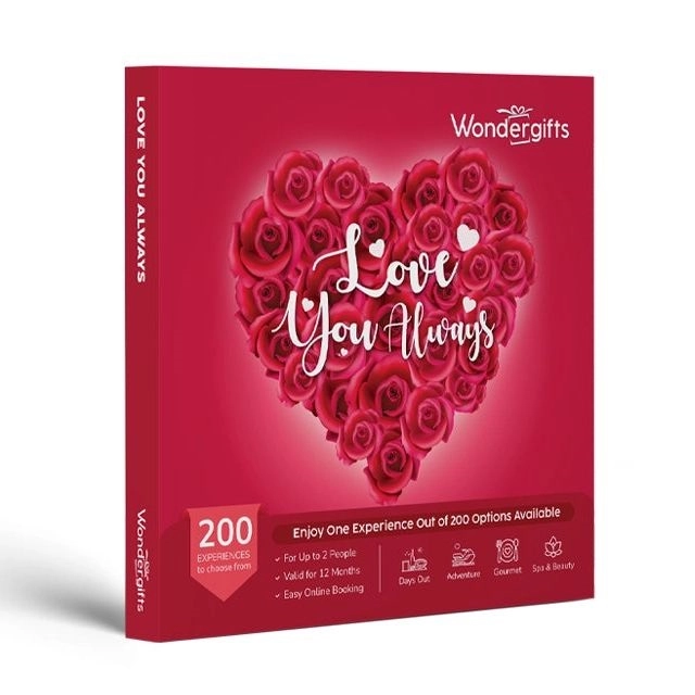 WONDERGIFTS Love You Always Experience Gift Box - 200 experiences for 2 people
