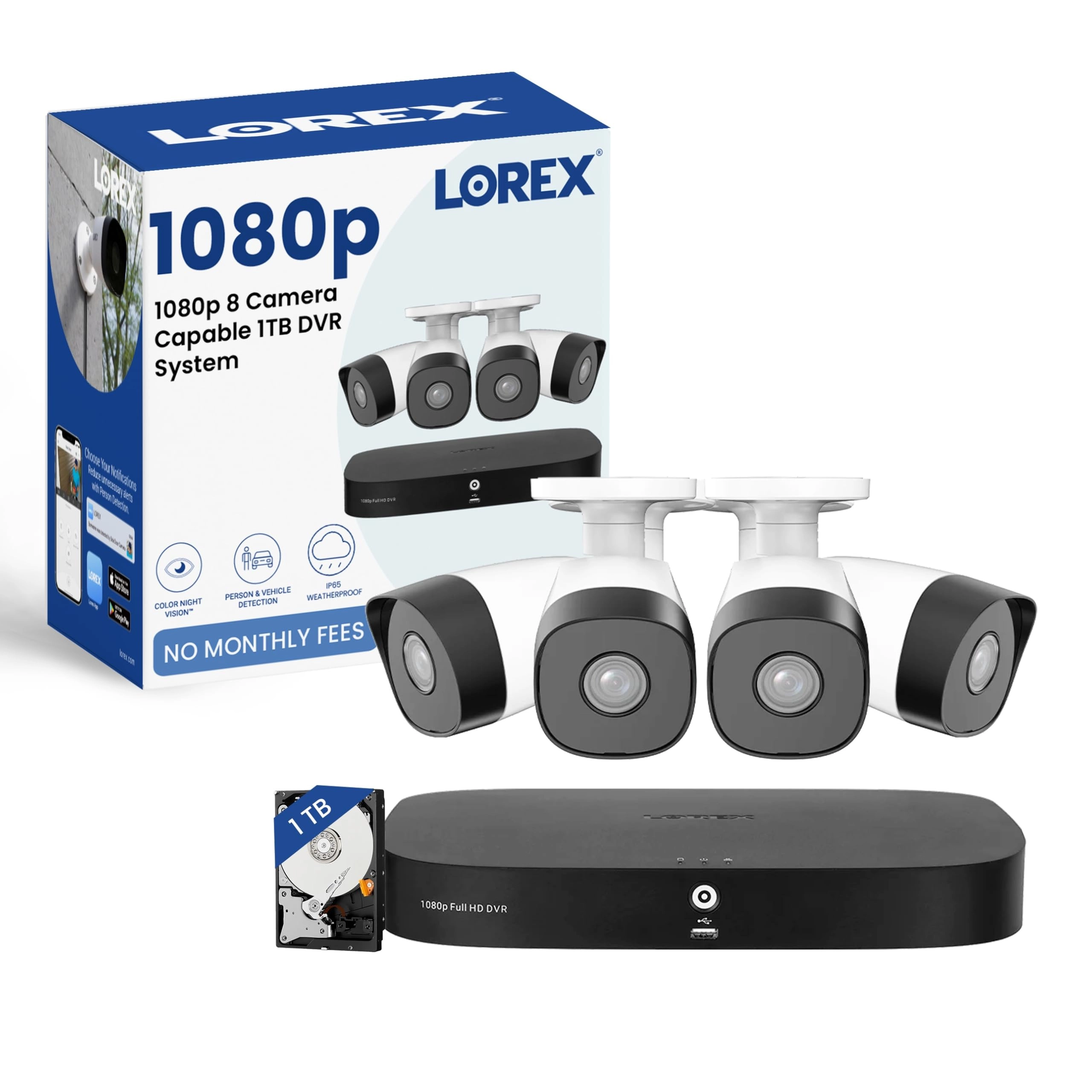 Lorex Technology D841 - 2 TB 8 Channel