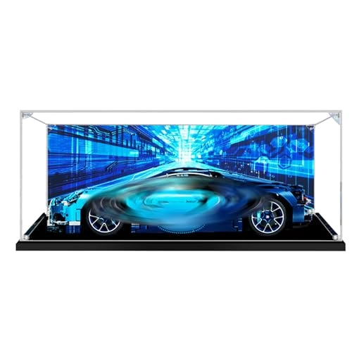 Acrylic Display Case - Compatible with Lego 62 x 30 x 20 cm