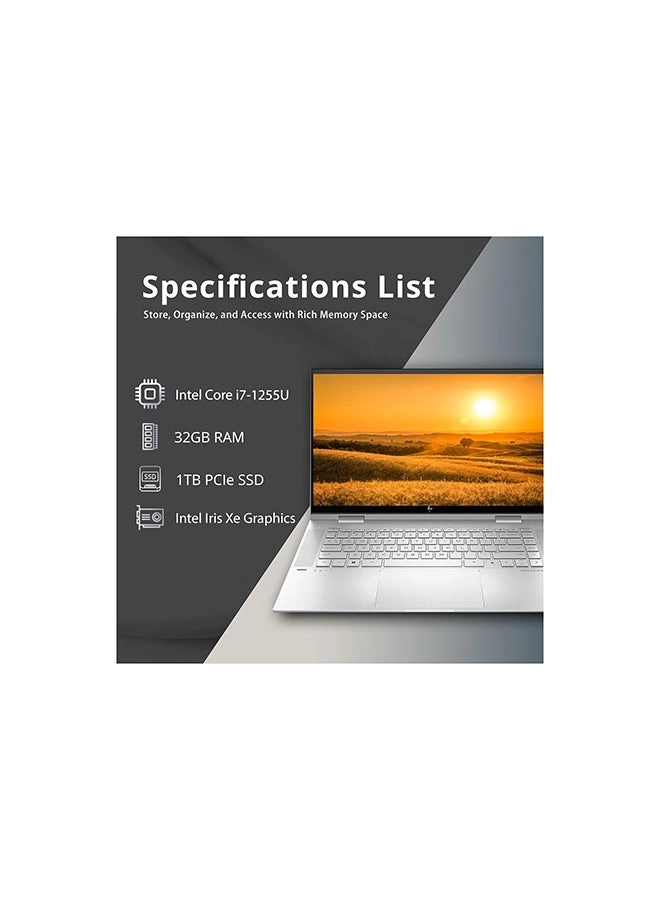 Envy x360 - 15.6'' Core i7-1255U 32GB DDR4 1TB SSD