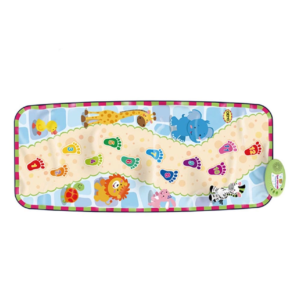 Footprint Walk Learning Playmat - Suitable for 2 years & above