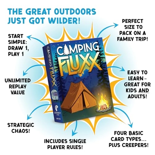 Camping Fluxx: The Great Outdoors - Card Game