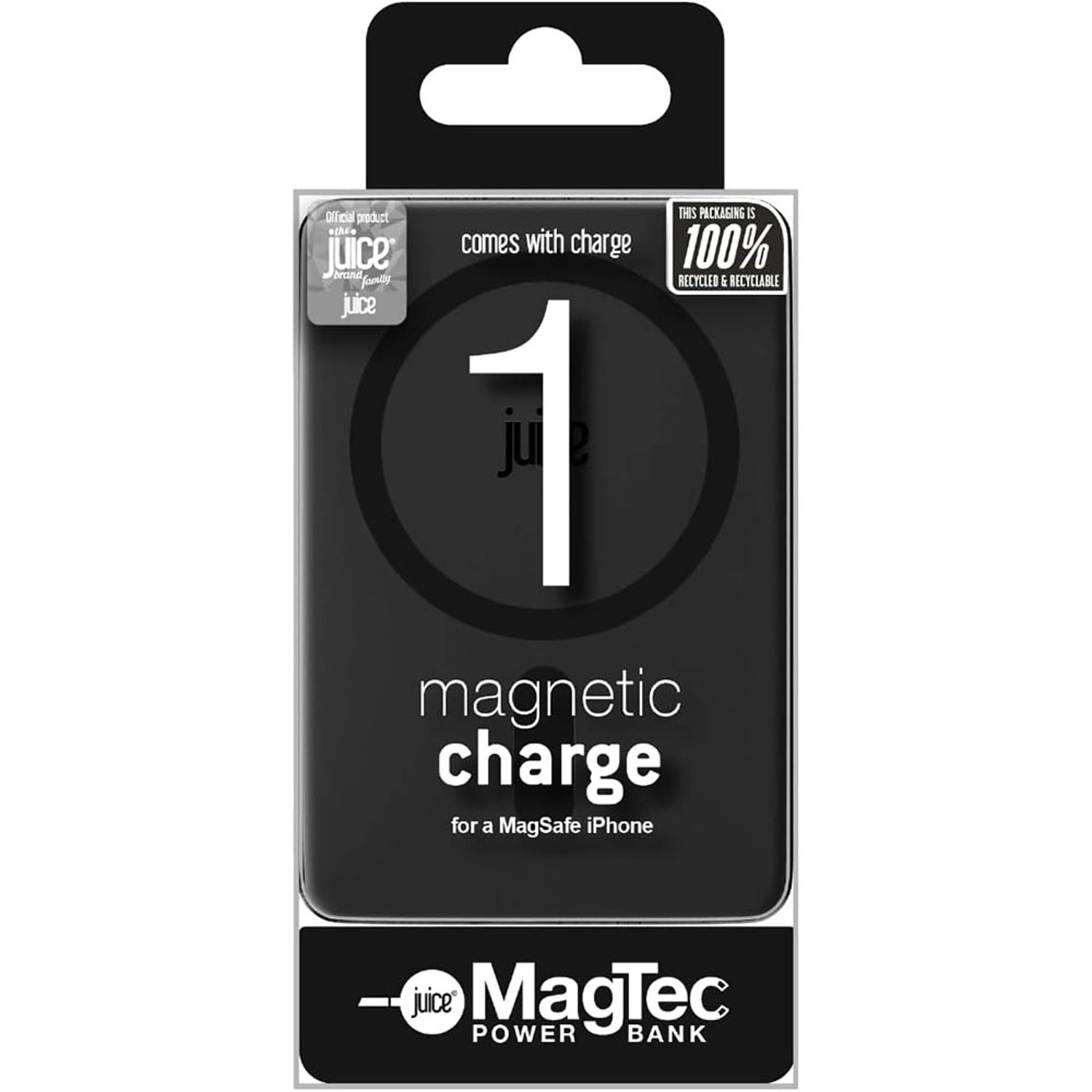 Magnetic Wireless Power Bank - 5000mAh 15W Fast charging