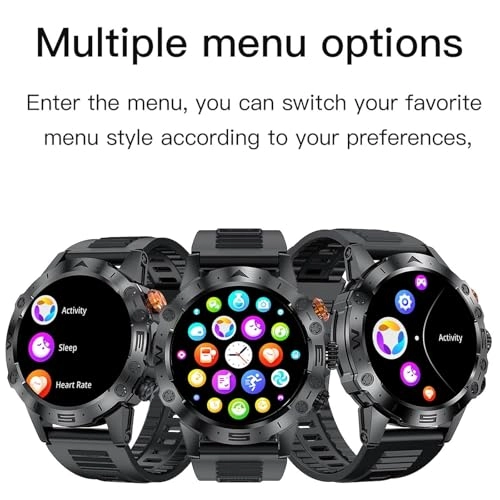 Military Smart Watch Zinc alloy GPS