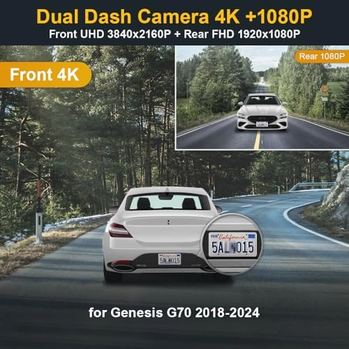 4K Front and Rear - 2160P 1080P