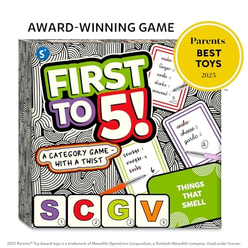 First to 5! - Card Game