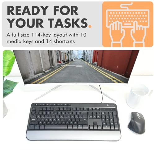 Multimedia Wired Keyboard - Wired