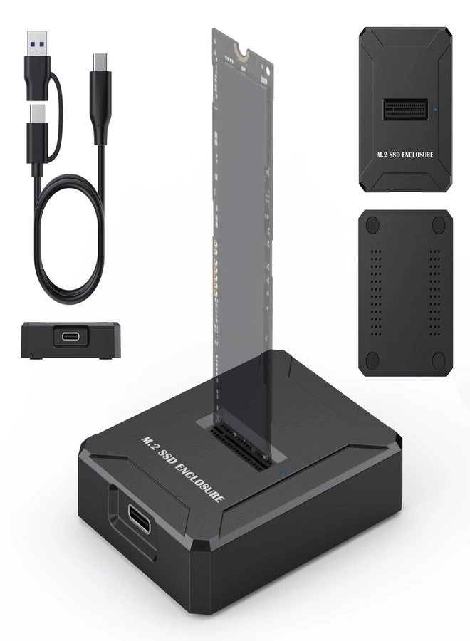 EYOOLD M.2 SSD Reader Adapter - NVMe & SATA USB 3.2 Type-C 10Gbps