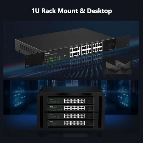 24 port 2.5G ethernet switch without PoE 24-Ports