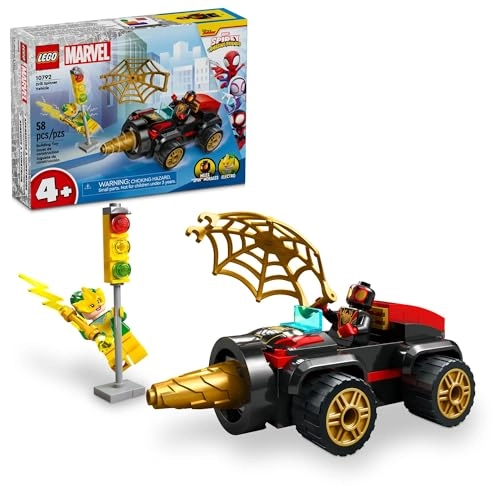 Drill Spinner Vehicle (10792) - Spidey and His Amazing Friends Marvel
