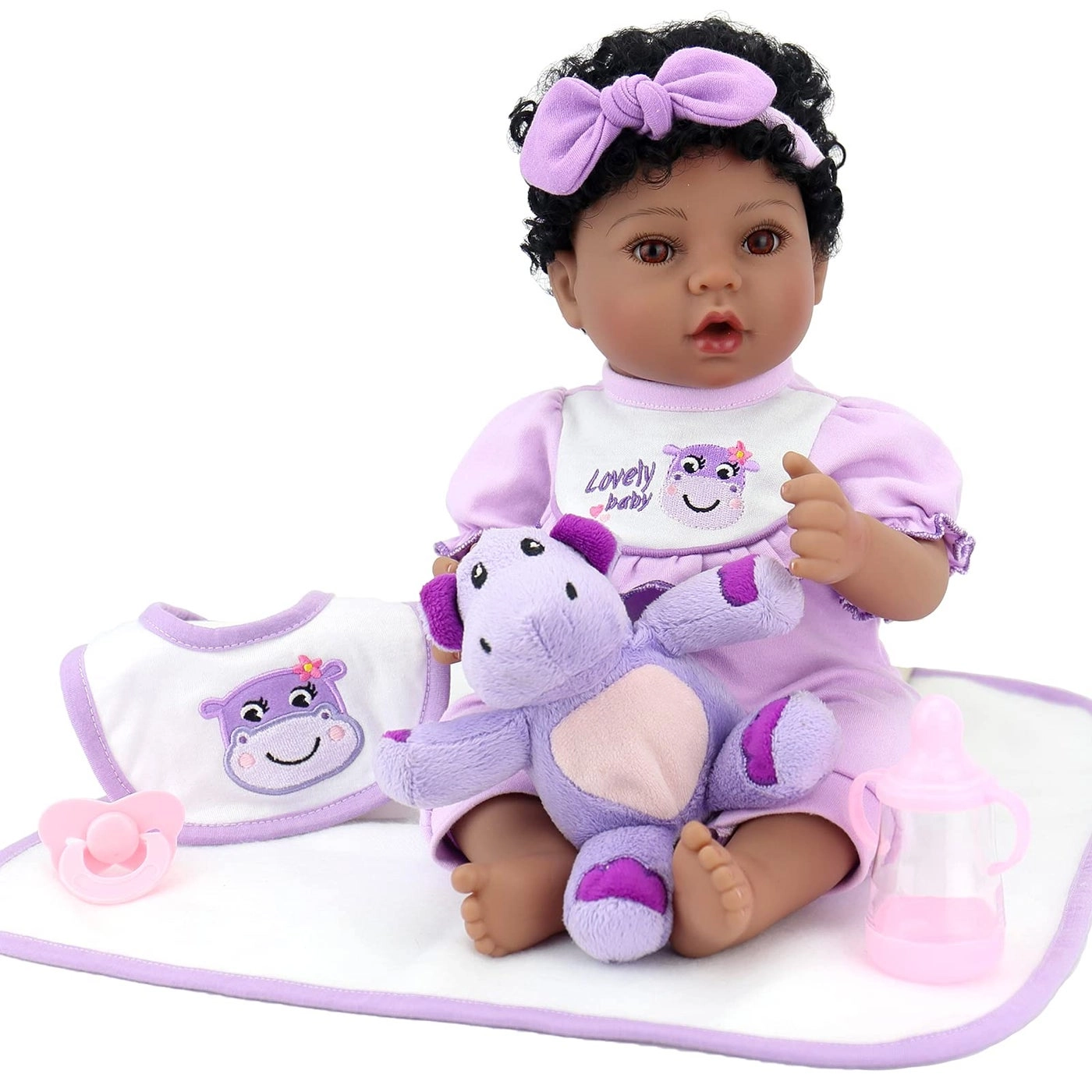 Reborn Baby Doll - 18 inches Vinyl Ages 3+