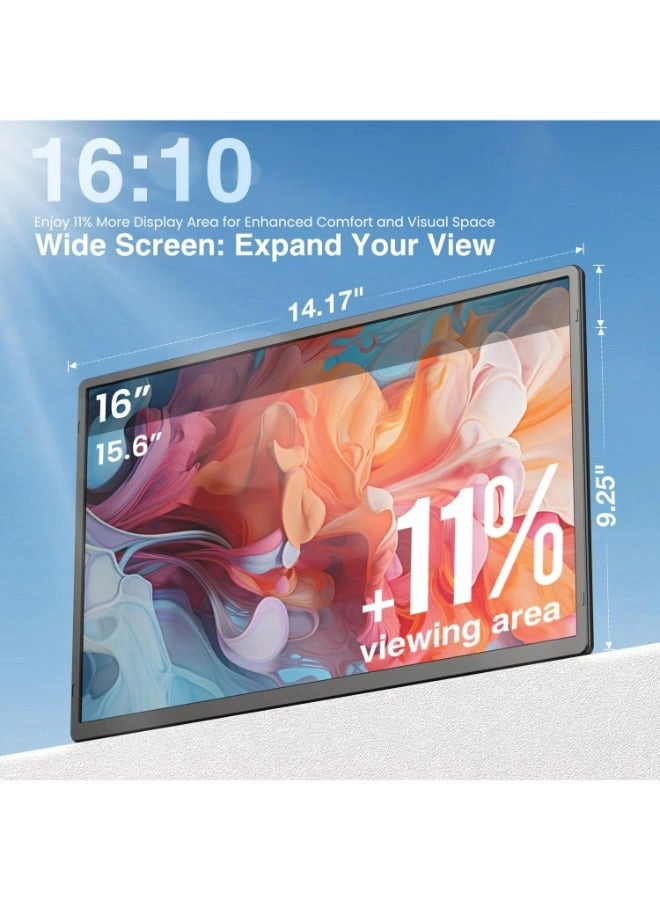 Portable Laptop Monitor Extender - V2-N2 16.1 Inches 1920 x 1200