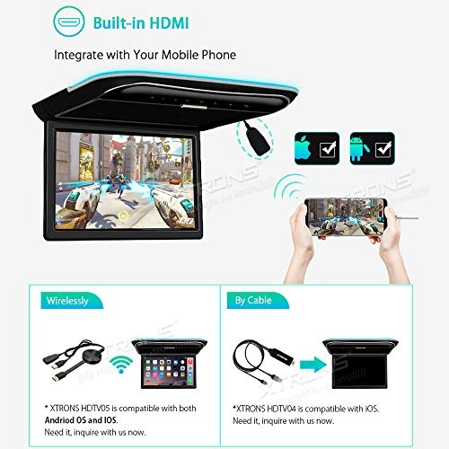 Car Overhead Roof Mounted Monitor - 11.6 Inches