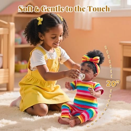 Reborn Baby Doll - 20 Inch Soft Body Ages 3+ Gift Set