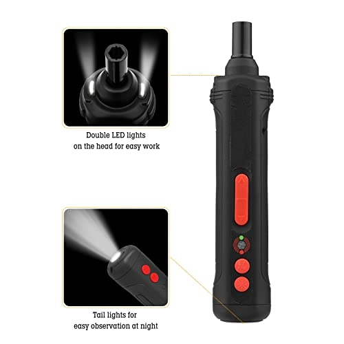 Cordless Electric Screwdriver - 1500mAh