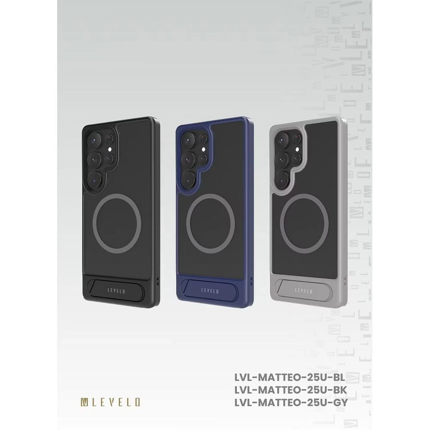 Matteo Grip Case with MagSafe for Samsung Galaxy S25 Ultra