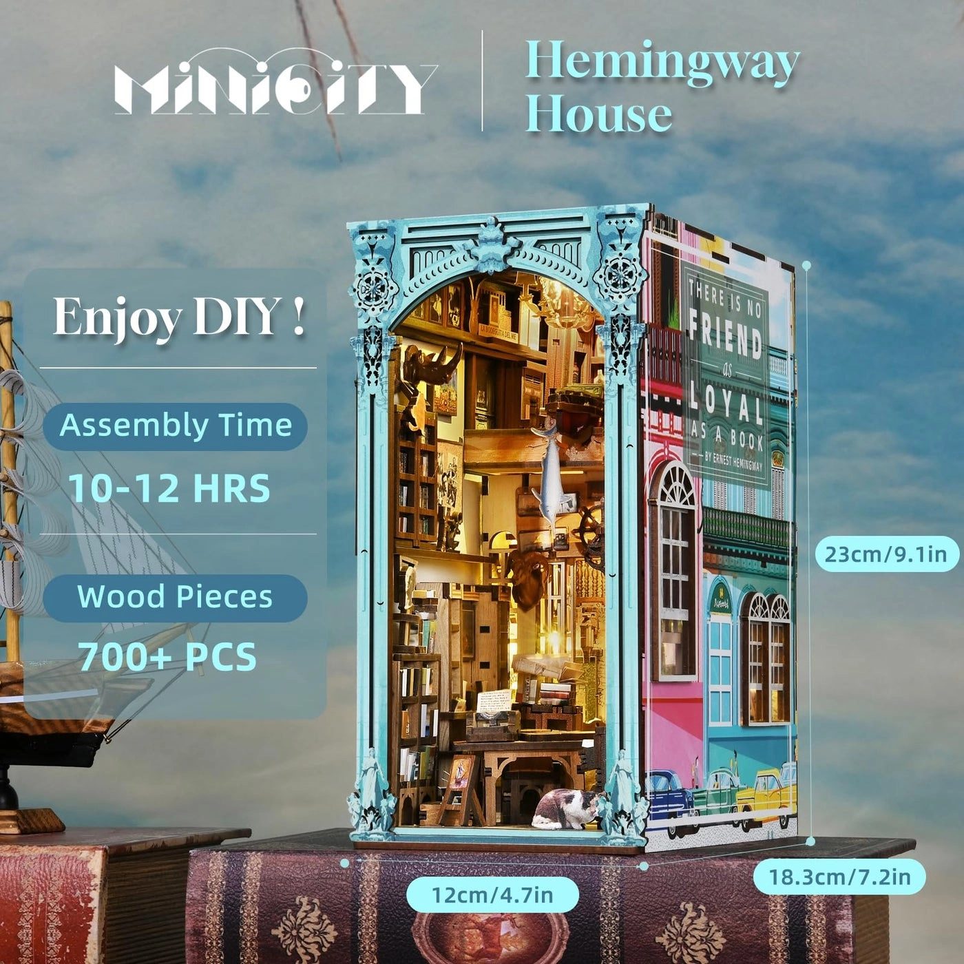 Book Nook Kit - Hemingway House