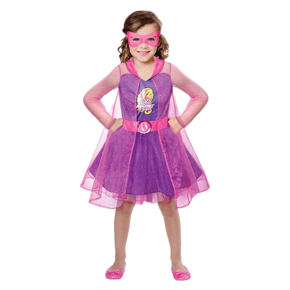 Party Centre Barbie Spy Squad Costume - Suitable for 5-7 years
