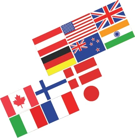 Memory Game Countries Flags Kit - 24 months and up 48 pieces