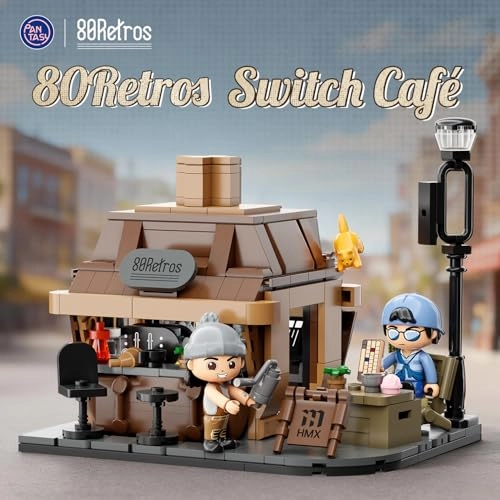 80Retros Axial Coffee Shop - 363 pieces Mechanical keyboard-inspired