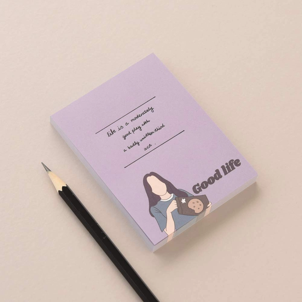 Memopad Softcover - Blank 400 Sheets