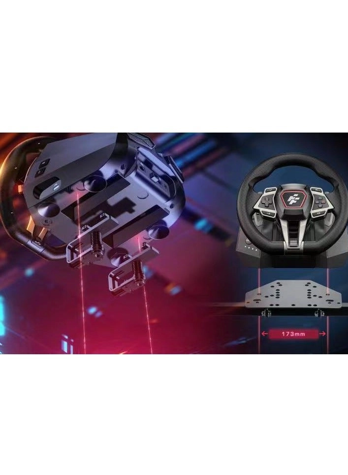 F107 IMOLA Racing Wheel & Pedals - PS5, PS4, Xbox One/X/S, Switch, PC