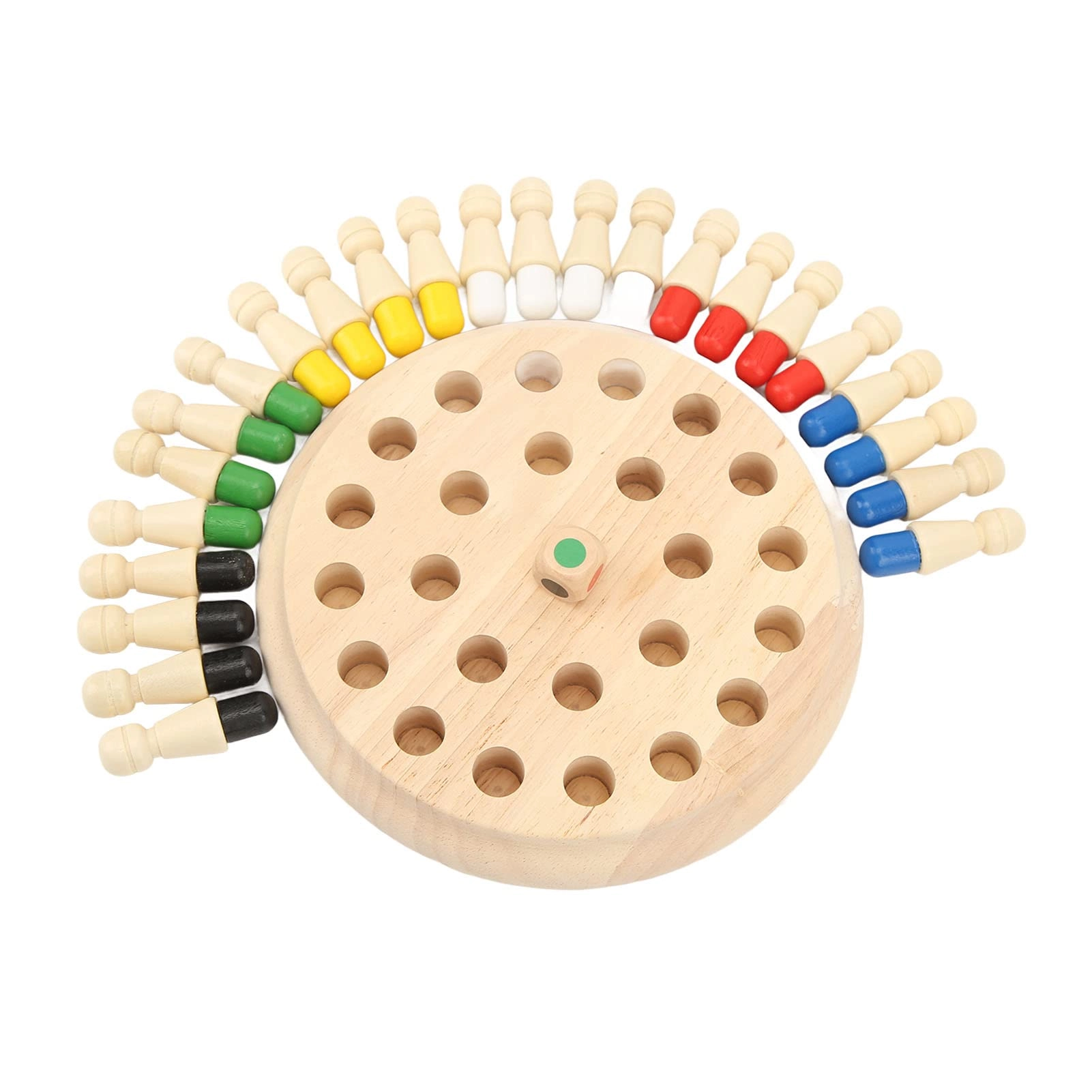 GOTOTOP Wooden Memory Match Stick Chess Game - Over 3 Years Old 24 pieces