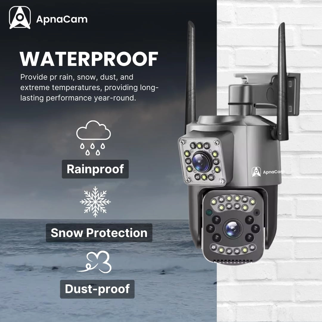 Dual Lens Mini PTZ Camera