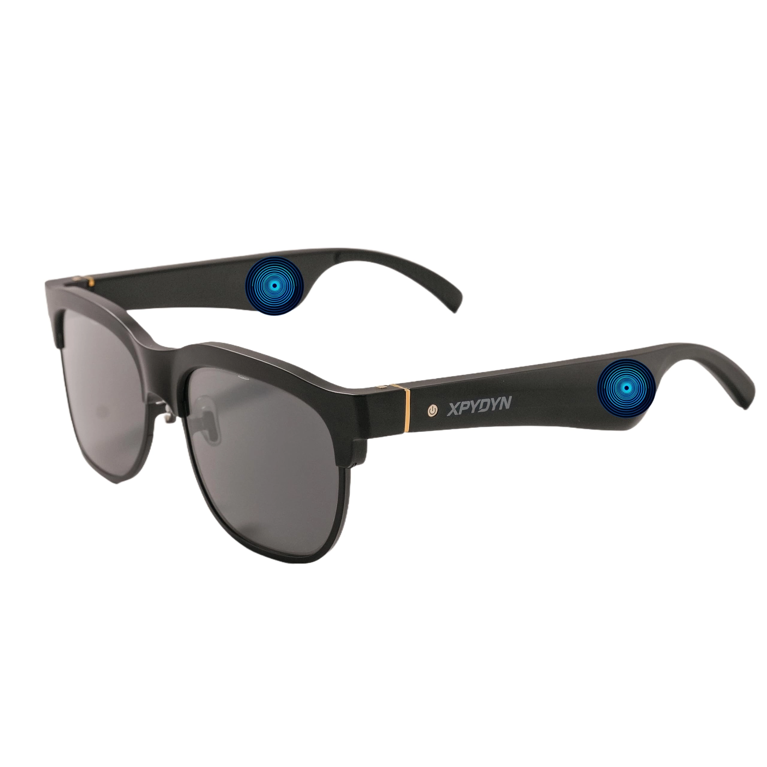 XPYDYN Adjustable Tint Smart Sunglasses - Bluetooth Built-In Speakers 110mAh battery