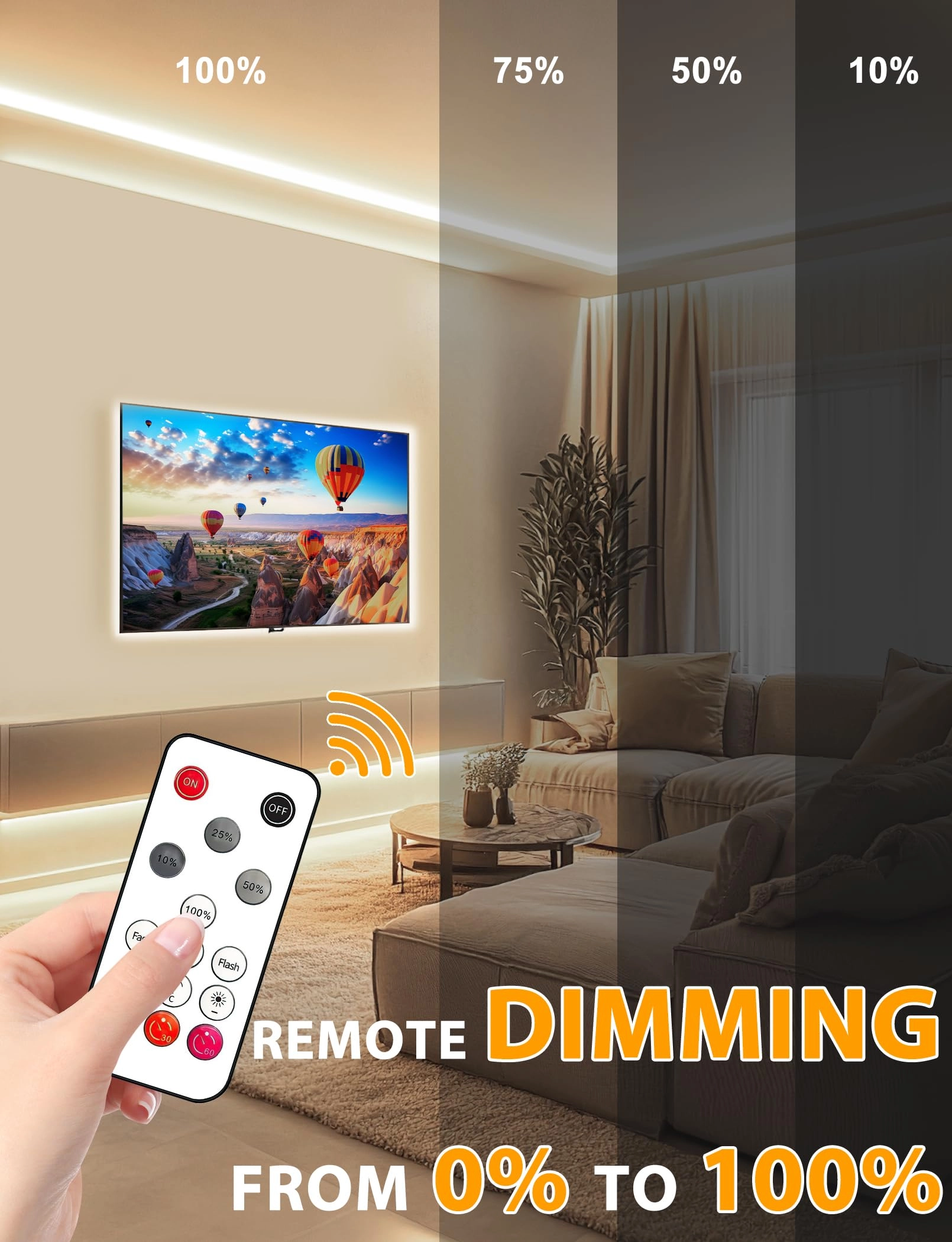 COB LED Strip Light - 5M