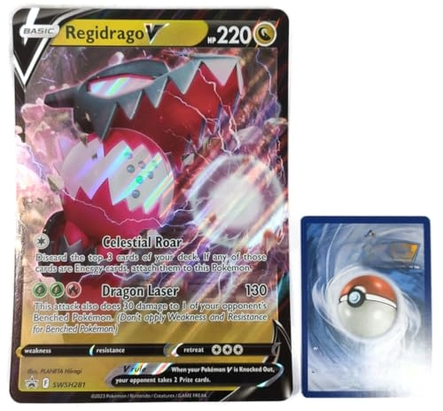 (Like New) Fantasy Regidrago V SWSH281 - English