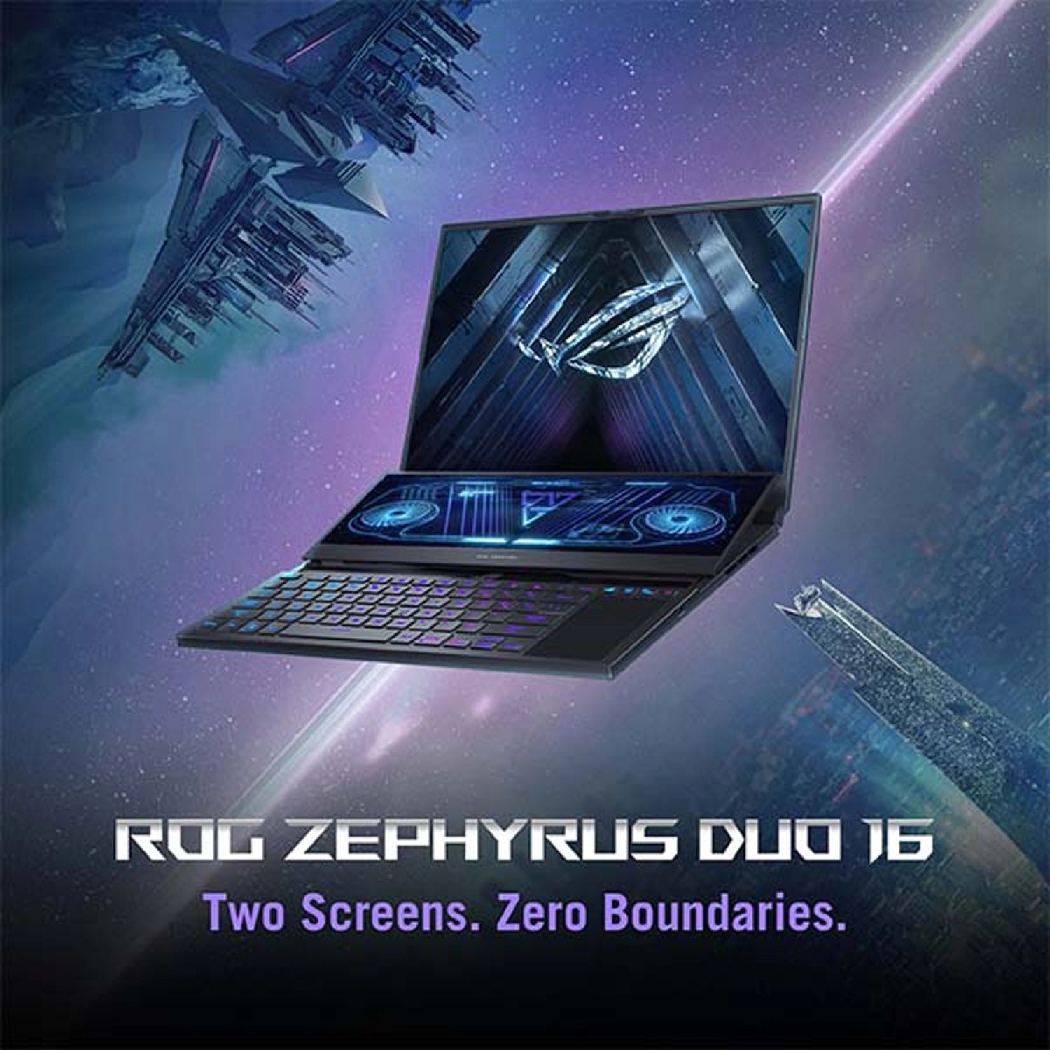 ROG Zephyrus Duo 16 GX650PY-NM048W - 16'' Ryzen 9-7945HX 32GB DDR5 2TB SSD