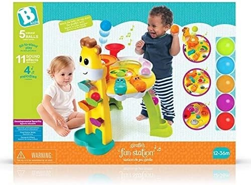 B'KIDS Giraffe Fun Station Musical Toy - 12 to 36 months