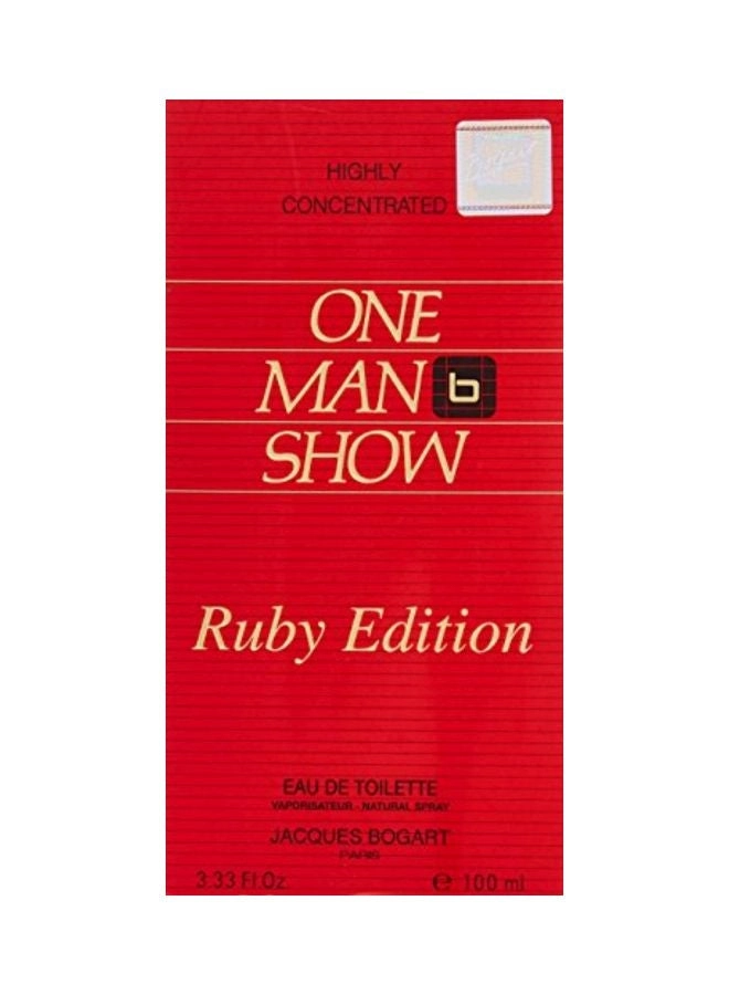 One Man Show Ruby Edition Eau de Toilette 100ml