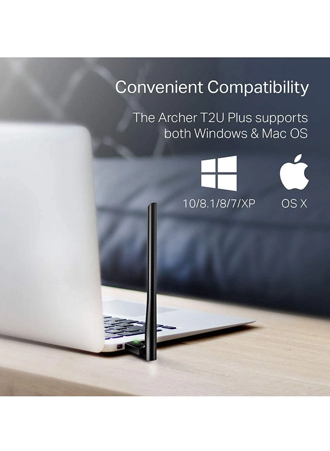 Archer T2U plus - Dual band 2.4 GHz and 5 GHz USB 2.0 Wi-Fi