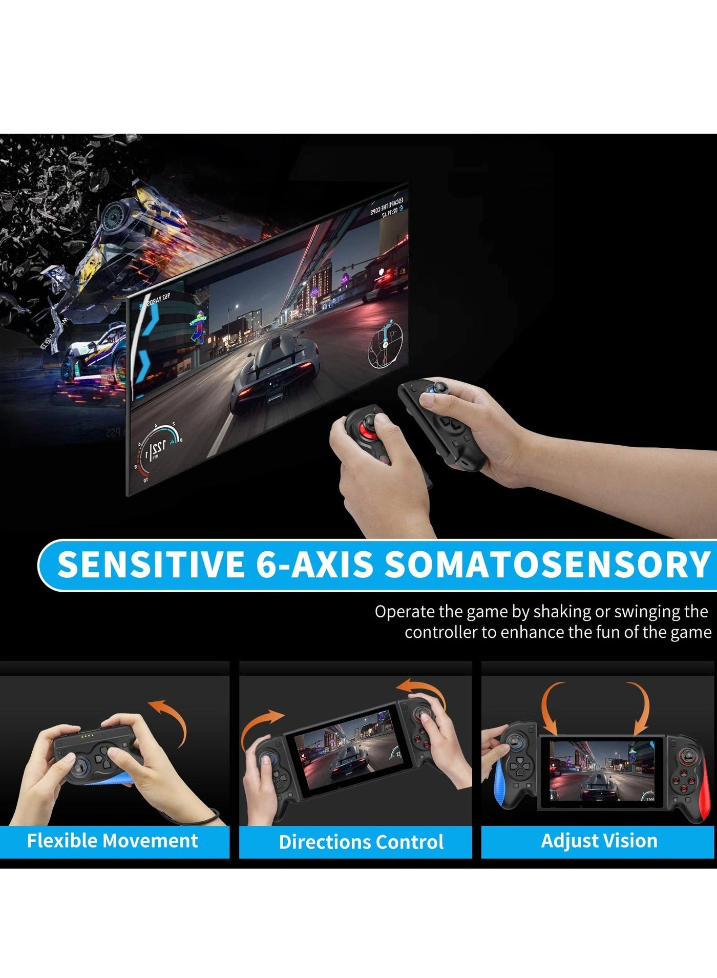 Joycon Wireless Controller - Black Nintendo Switch